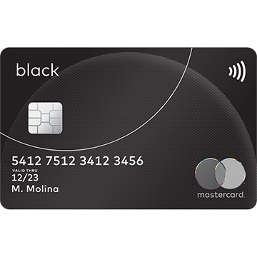 Tarjeta de crédito Mastercard Black  Servicios de viaje 